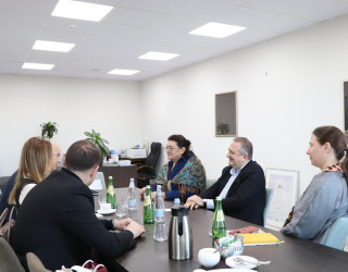 The Ambassador of the Czech Republic to Georgia paid a visit to the Georgian Institute of Public Affairs (GIPA)