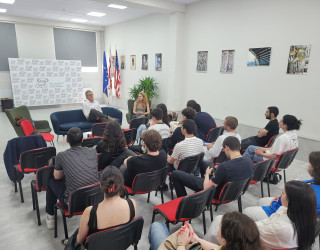 Visit of Carlo Bakker at GIPA