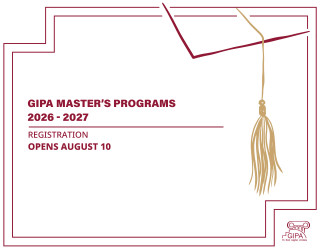 GIPA Announces Admissions for Eight Master’s Programs for the 2026–2027 Academic Year