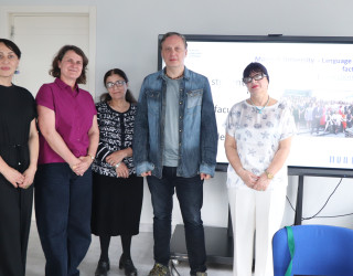 The GIPA Language Center hosted Professor Martina Šindelářová from the Language Centre of Masaryk University, Czech Republic