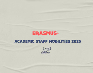 Internal Call for Selection of ERASMUS + Academic Staff Mobilities for Spring 2025 and Fall 2025 Semester