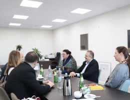 The Ambassador of the Czech Republic to Georgia paid a visit to the Georgian Institute of Public Affairs (GIPA)