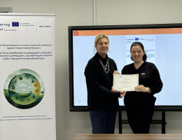 GIPA-ში სასერტიფიკატო ტრენინგი  „ბუნებაზე დაფუძნებული გადაწყვეტები (Nature-Based Solutions)“  წარმატებით განხორციელდა