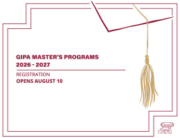 GIPA Announces Admissions for Eight Master’s Programs for the 2026–2027 Academic Year