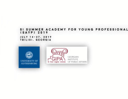 GIPA- ს სოციალურ მეცნიერებათა სკოლისა და გოთენბურგის უნივერსიტეტის ერთობლივი საზაფხულო სკოლა დასრულდა