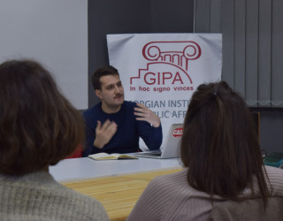 Giorgi Tsintsadze at GIPA