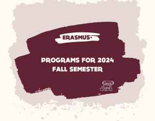 Erasmus+ Programmes for 2024 Fall Semester