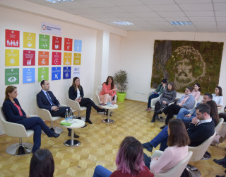 The Minister of Environment Protection and Agriculture of Georgia, hosted GIPA’s students 