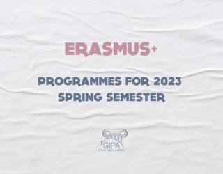 Erasmus+ Programmes for 2023 Spring Semester