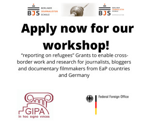 Apply now for our workshop “reporting on refugees”  