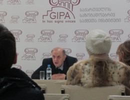 Meeting with Levan Berdzenishvili at Gipa!