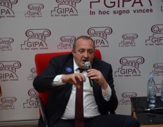 President Of Georgia Mr. George Margvelashvili at GIPA (VIDEO)