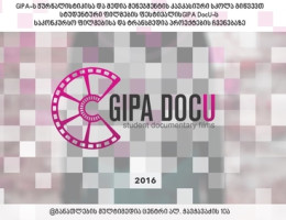 14-15 ნოემბერს GIPA DocU  მეხუთედ გაიმართება
