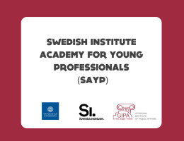 შვედეთის ინსტიტუტის აკადემია ახალგაზრდა სპეციალისტებისთვის (SAYP)
