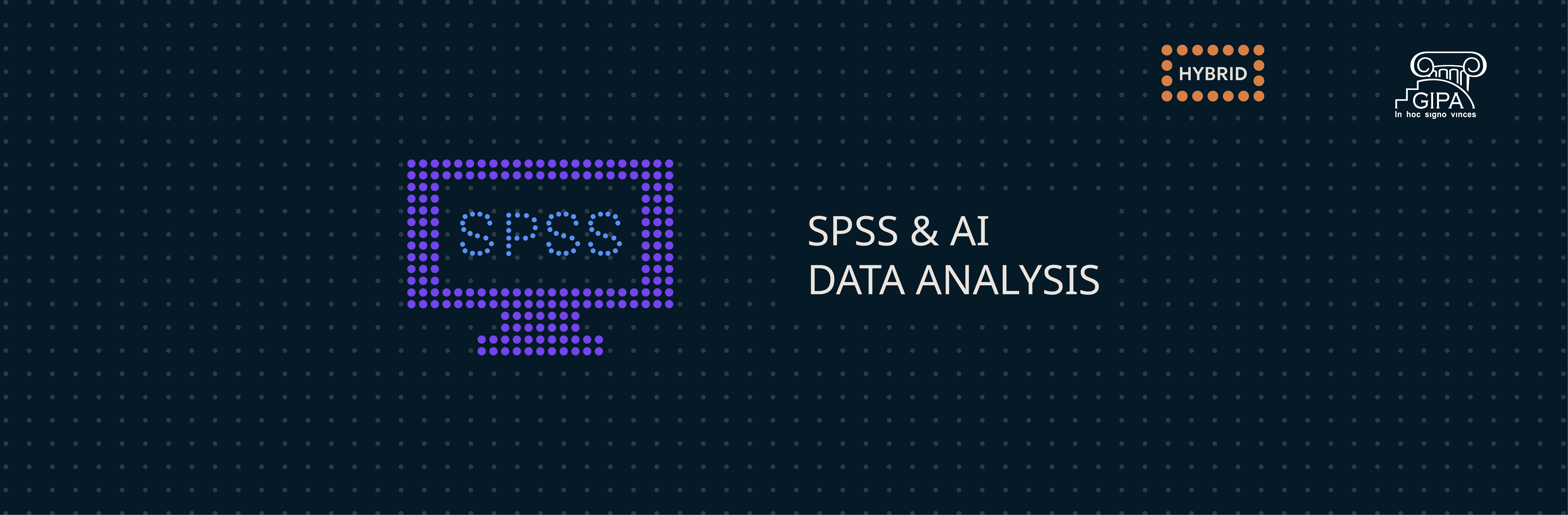 SPSS და AI მონაცემთა ანალიზი 