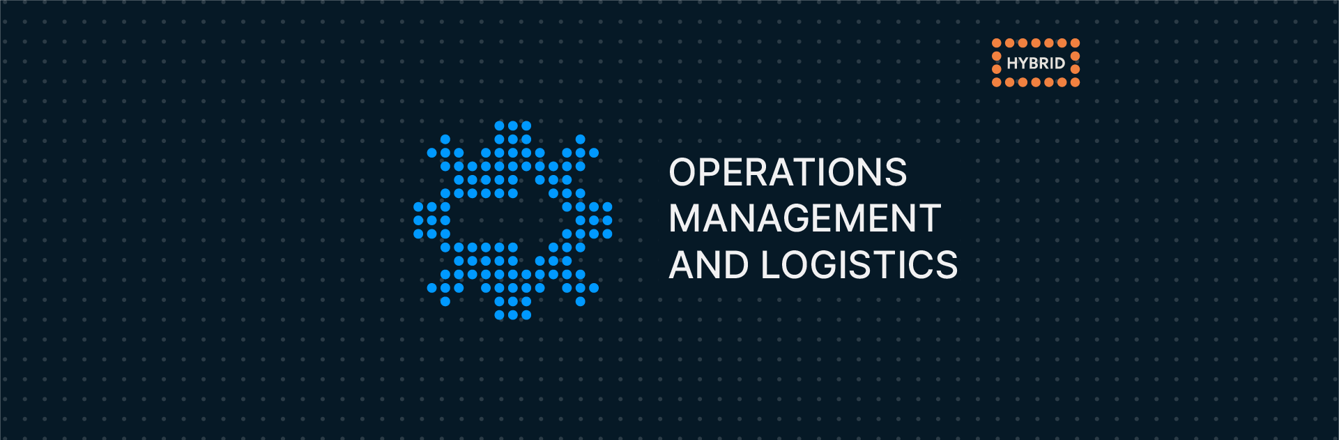 Operations Management and Logistics